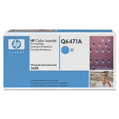 Hp 502A Toner, Cyan Single Pack, Q6471A